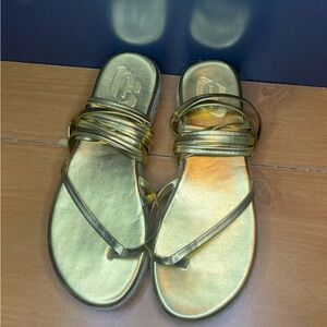Gold Women's Sandals